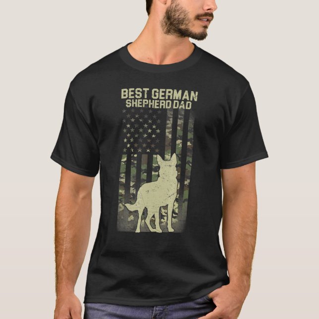 Camiseta Mejor Pastor Alemán (Anverso)