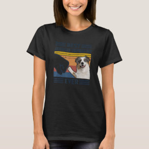 Camiseta Mejor Pastor Australiano Papá Perro Que Se Diverti