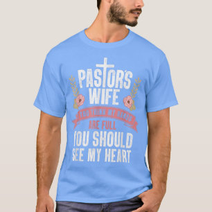 Camiseta Mejor Pastores Esposa Arte Para Mujeres Pastoras C