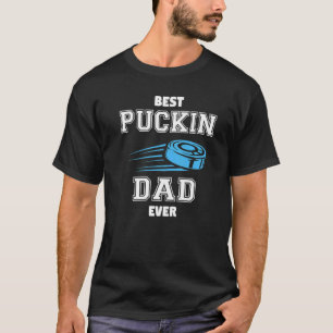 Camiseta Mejor Patinaje De Hielo De Puckin Dad