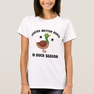 Camiseta Mejor Pato En Temporada De Pato