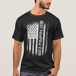 Camiseta Mejor Pawpaw del Día del Padre de los Hombres con 
