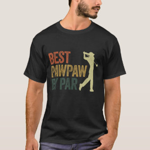 Camiseta Mejor Pawpaw divertida de Par Apparel Golf Dad