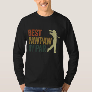 Camiseta Mejor Pawpaw divertida de Par Apparel Golf Dad