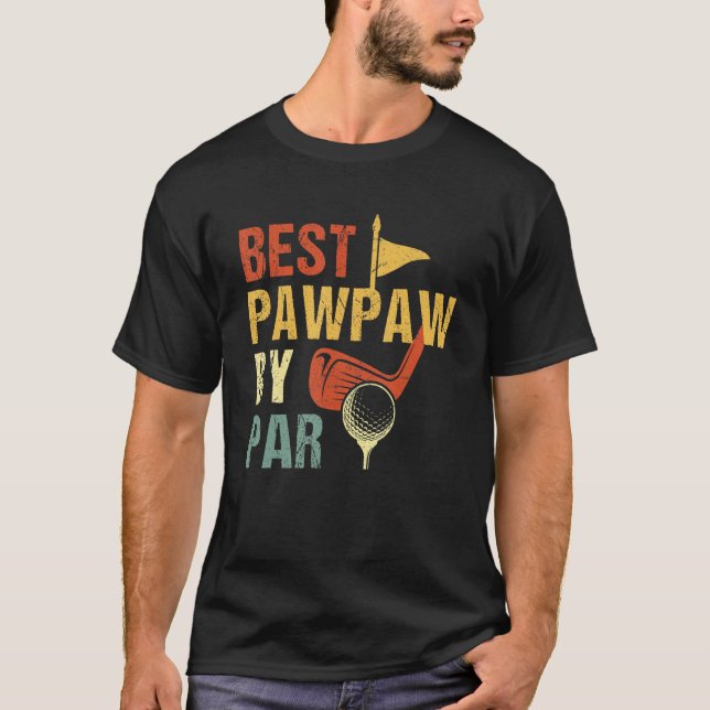 Camiseta Mejor Pawpaw para hombres por el Día del Padre Gol (Anverso)