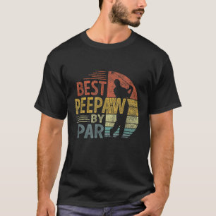 Camiseta Mejor Peepaw por el abuelo de golf del Día del Pad