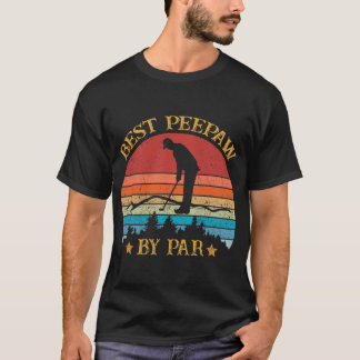 Camiseta Mejor Peepaw por el amante del golf del Día del Pa