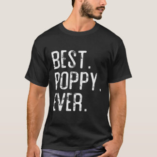 Camiseta Mejor Película De Poppy Alguna Vez Fatherâ€™S Day 