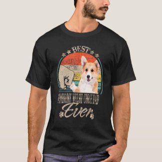 Camiseta Mejor Pembroke Welsh Corgi Dad Vintage Fist Bu
