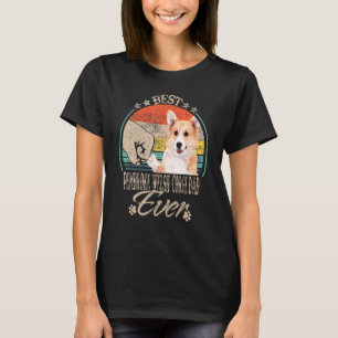 Camiseta Mejor Pembroke Welsh Corgi Dad Vintage Fist Bu