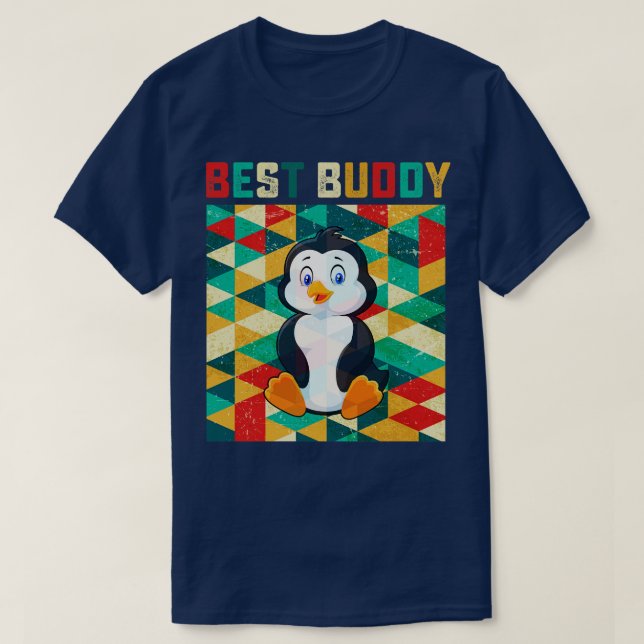 Camiseta Mejor Penguin Buddy (Diseño del anverso)