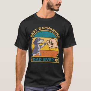 Camiseta Mejor Perro Dachshund Dad