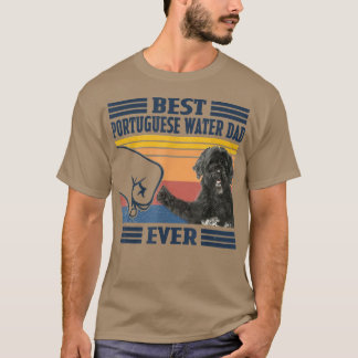 Camiseta Mejor Perro de Agua Portugués Que Papá Noel