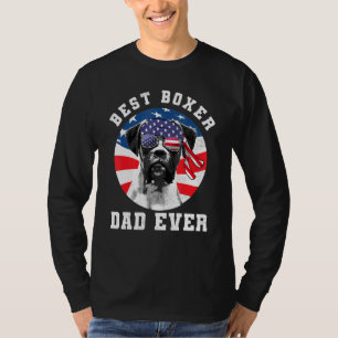 Camiseta Mejor perro de Boxer de la historia perro de EE. U