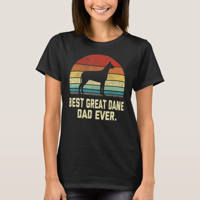 Camiseta Mejor Perro de Dane (Anverso)