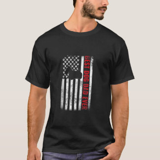 Camiseta Mejor Perro de Escocia Papá Jamás Bandera Estadoun