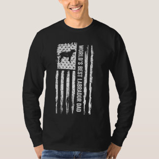 Camiseta Mejor Perro De Labrador Papá Sil