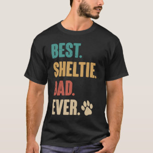 Camiseta Mejor perro de perro de perro de perro de Shetland