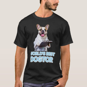 Camiseta Mejor perro del mundo en Boston Terrier Dog