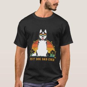 Camiseta Mejor Perro Husky Siberiano Vintage