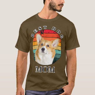 Camiseta Mejor Perro Mamá Corgi