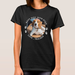 Camiseta Mejor Perro Mamá Jamás Paw Imprime Foto Personaliz
