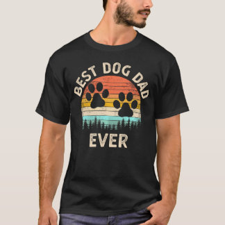 Camiseta Mejor Perro Padre del Día del Padre Nunca Perro