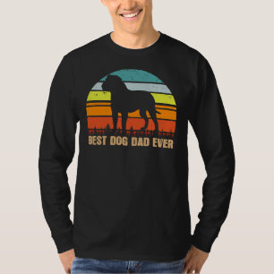 Camiseta Mejor Perro Papá Nunca Rottweiler Lover