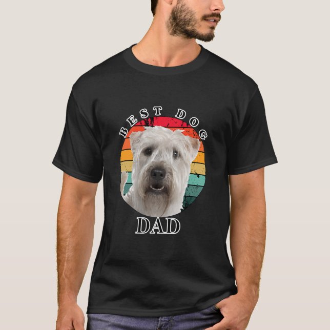 Camiseta Mejor Perro Papá Ruido Blando Llanto Terrier (Anverso)