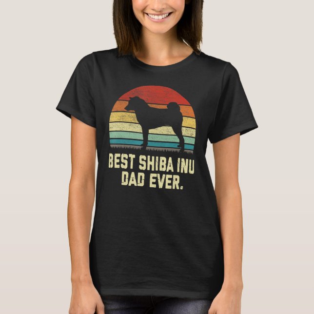 Camiseta Mejor Perro Shiba Inu (Anverso)