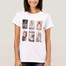 Camiseta Mejor Personalizable de Mamá Nunca e imágenes