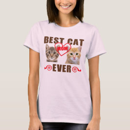 Camiseta Mejor Personalizado de gatos que mamá jamás le dé