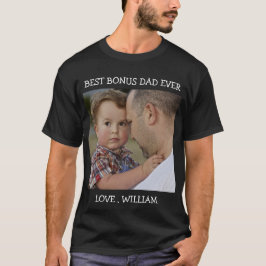 Camiseta Mejor Personalizado del Día del Padre de Bonos de 