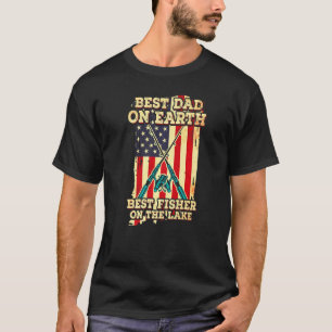 Camiseta Mejor Pescador En El Lago Hombres