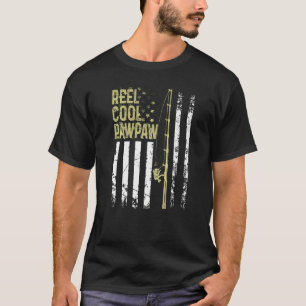 Camiseta Mejor Pescador Reel Guay Pawpaw Para Daddy Fat