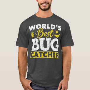 Camiseta Mejor Pez Catcher Funny Entomólogo Bug Bug