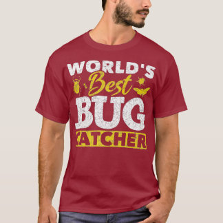Camiseta Mejor Pez Catcher Funny Entomólogo Bug Bug