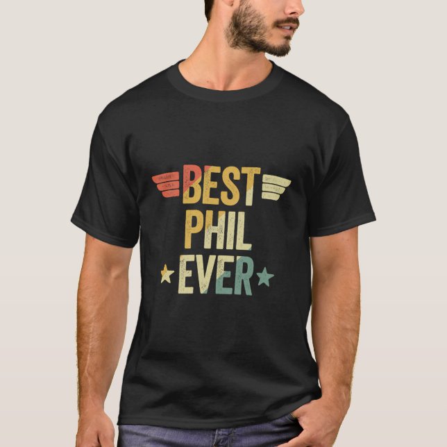Camiseta Mejor Phil Ever (Anverso)