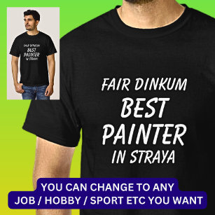Camiseta Mejor PINTOR de Dinkum en Straya