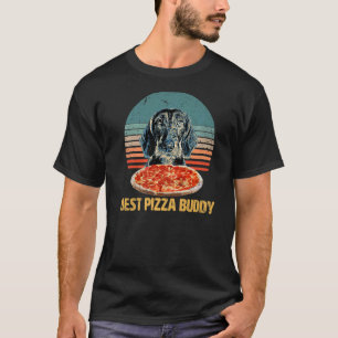 Camiseta Mejor Pizza Buddy Sweet Woodhair Dachshund Ama P