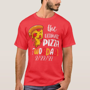 Camiseta Mejor Pizza Twosday Martes 22 de febrero 2022 100 