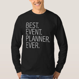 Camiseta Mejor Planificador de Eventos - Planificación de B