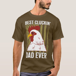 Camiseta Mejor Pollo de Papá Noel Gracioso Granjero de Poll