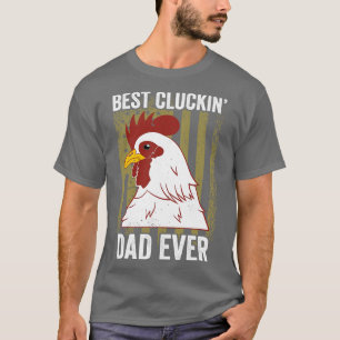 Camiseta Mejor Pollo de Papá Noel Gracioso Granjero de Poll