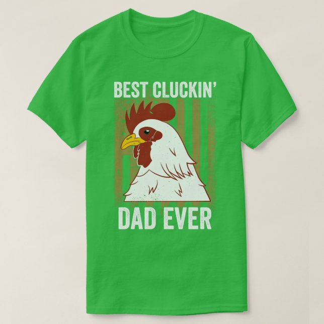 Camiseta Mejor Pollo de Papá Noel Gracioso Granjero de Poll (Diseño del anverso)
