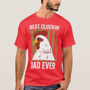 Camiseta Mejor Pollo de Papá Noel Gracioso Granjero de Poll