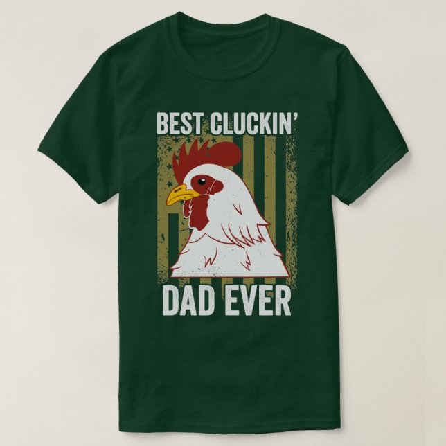 Camiseta Mejor Pollo de Papá Noel Gracioso Granjero de Poll (Diseño del anverso)