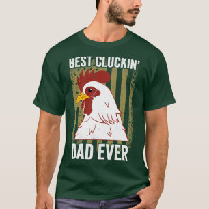 Camiseta Mejor Pollo de Papá Noel Gracioso Granjero de Poll