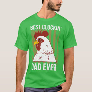 Camiseta Mejor Pollo de Papá Noel Gracioso Granjero de Poll