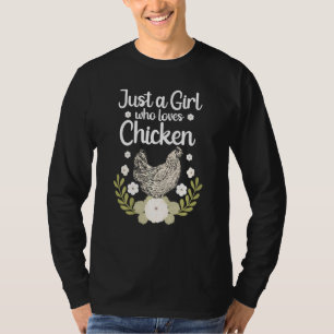Camiseta Mejor Pollo Para Chicas Campesinas Granjas L